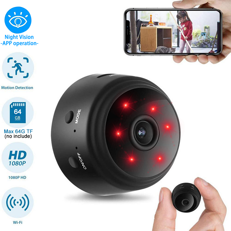 Mini Original 1080P Network Camera Smart Battery Security Magnetic Wireless Monitoring Wifi Camera Hidden